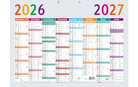Calendrier Général  FFTT &amp; UFOLEP  2026 / 2027